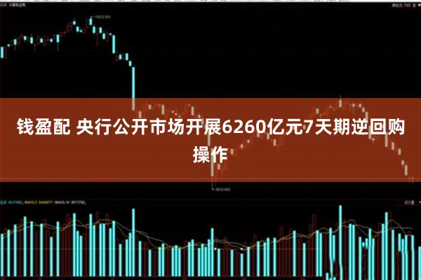钱盈配 央行公开市场开展6260亿元7天期逆回购操作